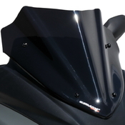Ermax Supersport plexi 30cm - Yamaha Tricity 300 2020-2021, černé neprůhledné - 1/6