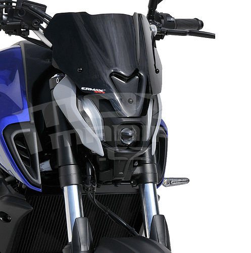 Ermax Sport plexi štítek 25cm - Yamaha MT-07 2021, černé neprůhledné - 1
