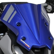 Ermax lakovaný štítek 25cm - Yamaha MT-07 2021, modrá metalíza/šedá mat 2021 (Icon Blue/Icon Grey) - 1/6