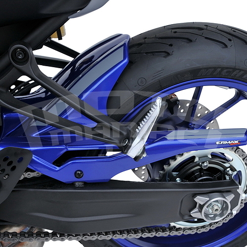 Ermax zadní blatník s krytem řetězu - Yamaha MT-07 2021, modrá metalíza/šedá mat 2021 (Icon Blue/Icon Grey) - 1