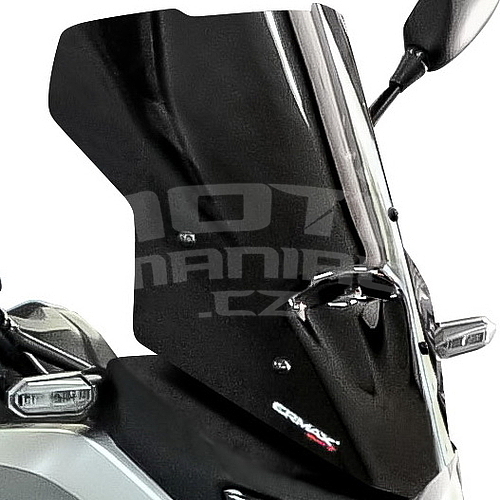 Ermax Sport plexi 37cm - Honda NC750X 2021-2022, černé neprůhledné - 1