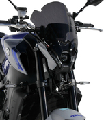 Ermax plexi štítek 35cm - Yamaha MT-09 2021-2022, černé kouřové - 1/5