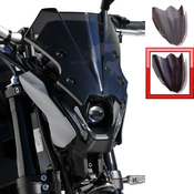 Ermax Hypersport plexi štítek - Yamaha MT-09 2021-2022, černé neprůhledné - 1/6