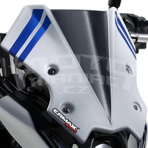Ermax lakovaný štítek - Yamaha MT-09 2021-2022, modrá metalíza/šedá mat 2021-2022 (Icon Blue, Icon Grey) - 1