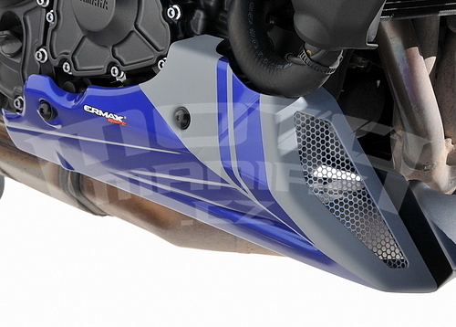 Ermax kryt motoru 3-dílný - Yamaha MT-09 2021-2022,  modrá metalíza/ šedá mat 2021-2022 (Icon Blue, Icon Grey) - 1