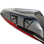 Ermax kryt sedla spolujezdce - Triumph Triden 660 2021-2022, šedá metalíza (Silver Ice) - 1/7