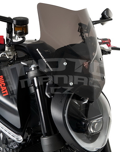 Barracuda Aerosport plexi štítek 31x33cm - Ducati Monster 2021-2022 - 1
