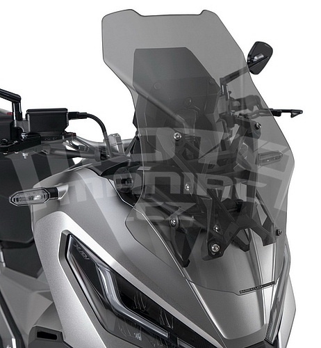 Barracuda Aerosport plexi 36x54cm světle kouřové - Honda X-Adv 2021-2022 - 1