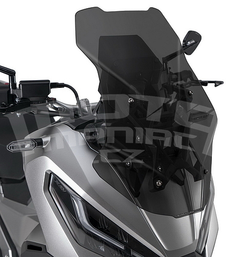 Barracuda Aerosport plexi 36x54cm tmavě kouřové - Honda X-Adv 2021-2022 - 1