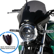 Ermax Nasty plexi 29cm - Kawasaki Z650RS 2022-2023, černé neprůhledné - 1/7