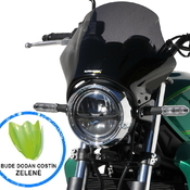 Ermax Nasty plexi 29cm - Kawasaki Z650RS 2022-2023, zelené fluo - 1/7