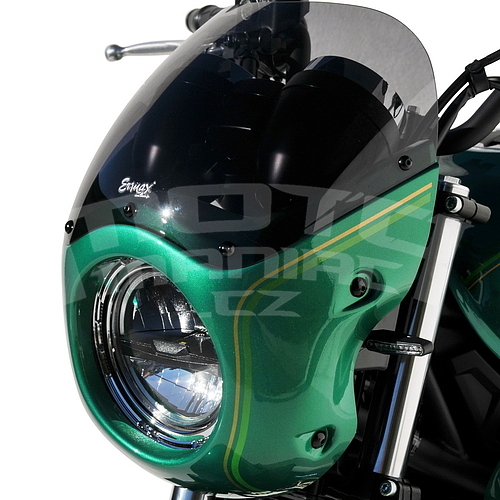 Ermax přední maska s černým kouřovým plexi - Kawasaki Z650RS 2022-2023, bez laku - 1