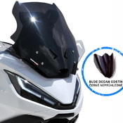 Ermax Sport plexi 47cm - Honda NT1100 2022-2023, černé neprůhledné - 1/7