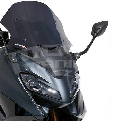 Ermax Sport plexi 40,5cm - Yamaha TMAX 560 2022-2023, černé kouřové - 1
