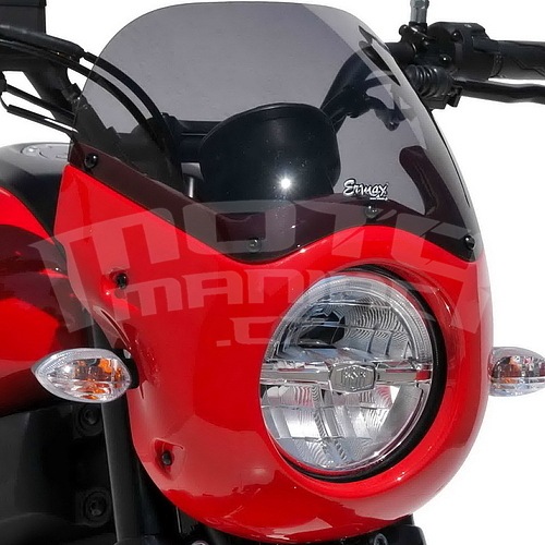Ermax lakovaná maska s plexi - Yamaha XSR125 2022-2023, červená (Redline)