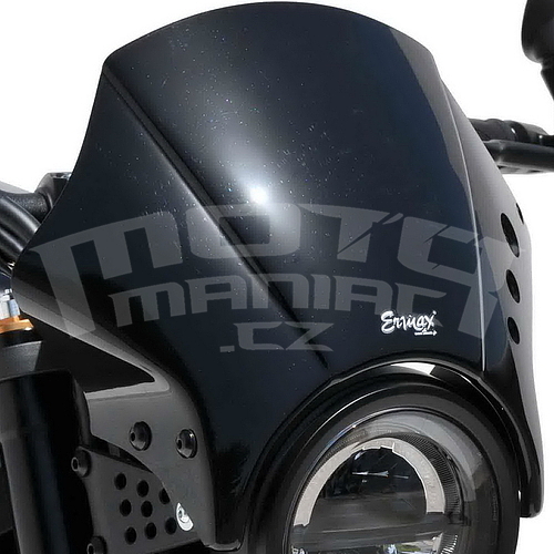 Ermax lakovaná maska - Yamaha XSR900 2022-2023, černá lesklá (Midnight Black/Black Metallic 2 BL2) - 1