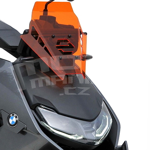 Ermax Sport plexi 35cm - BMW Definition CE 04 2022-2023, oranžové fluo - 1