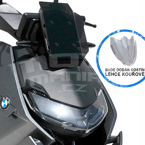 Ermax plexi 30cm - BMW Definition CE 04 2022-2023, lehce kouřové - 1