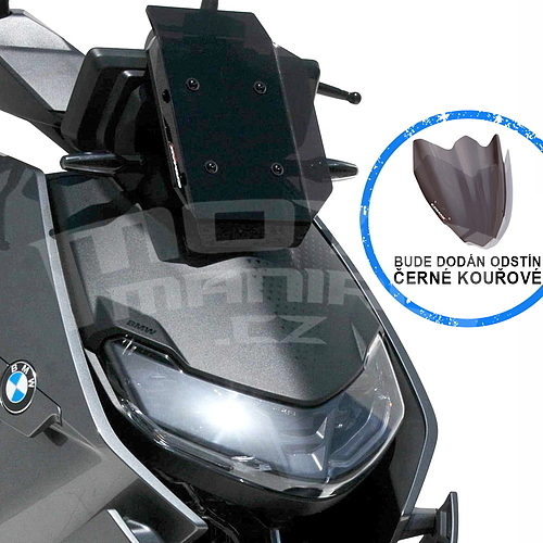 Ermax plexi 30cm - BMW Definition CE 04 2022-2023, černé kouřové - 1