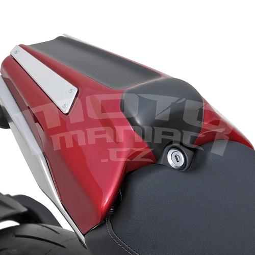 Ermax kryt sedla spolujezdce, ALU krytky - Honda CB1000R 2021-2023, červená metalíza (Candy Chromosphere Red R381) - 1