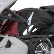 Ermax Ermax Evo zadní blatník s ALU krytem řetězu - Honda CB1000R 2021-2023, červená metalíza (Candy Chromosphere Red R381) - 1/3