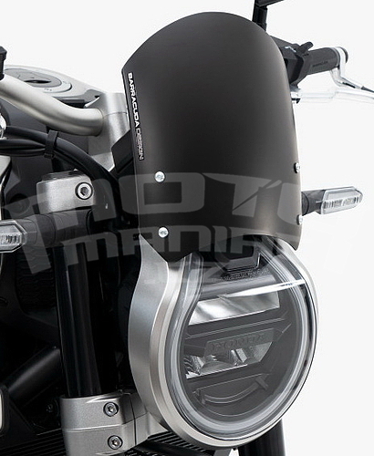 Barracuda Classic hliníkový štít černý - Honda CB1000R 2021-2023 - 1