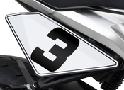 Barracuda boční číslové tabulky - Honda CB1000R 2021-2023 - 1/7