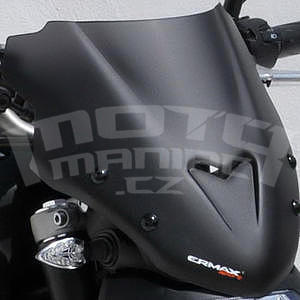 Ermax Sport plexi větrný štítek 27cm - Yamaha MT-07 2014-2015, černé satin - 1