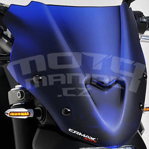 Ermax Sport plexi větrný štítek 27cm - Yamaha MT-07 2014-2015, modré satin - 1