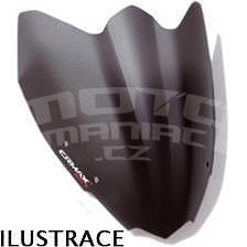 Ermax turistické plexi +10cm (45,5cm) - Honda NC700X 2012-2013, černé satin - 1