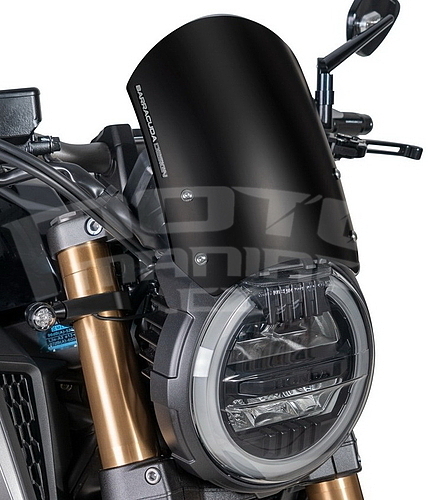 Barracuda Classic hliníkový štítek 18x23cm - Honda CB650R 2019-2022 - 1