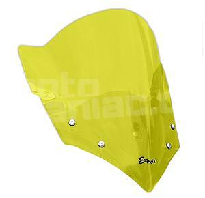Ermax plexi větrný štítek +10cm (34cm) - Kawasaki Z 1000 2007/2009, žluté  fluo - 1