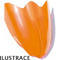 Ermax originální plexi -  CBR600RR 2007-2012, oranžové fluo - 1/2