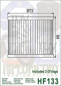 Hiflofiltro HF133 - 2