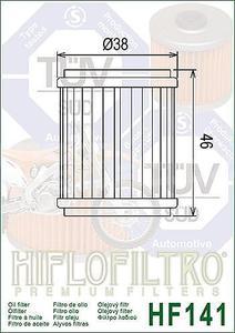 Hiflofiltro HF141 - 2