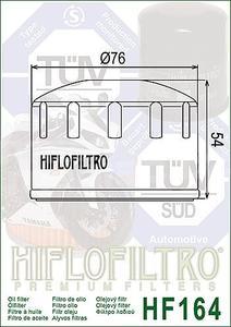 Hiflofiltro HF164 - 2