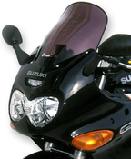 Ermax turistické plexi +8cm (40cm) - Suzuki GSX 750 F 1998-2007, černé neprůhledné - 2/6