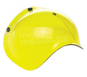 Biltwell Bubble Shield Yellow Solid - 2