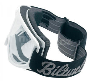 Biltwell moto brýle bílé - 2
