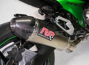 RP slip-on kužel carbon titan, Kawasaki Z 800 -2015 - 2