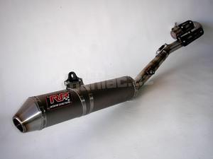 RP výfukový systém Inox + tlumič průměr 100 Inox Racing Style, Kawasaki KX 450 F 09-15 - 2