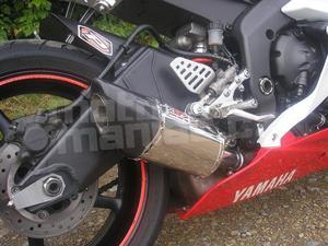 RP slip-on ovál carbon nerez lesk, Yamaha YZF R6 06-15 - 2