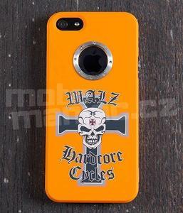 Back Cover For Iphone 5, orange - 2