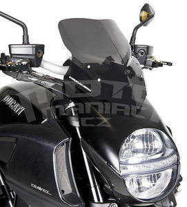 Barracuda Aerosport plexi štít - Ducati Diavel 2011-2013 - 2