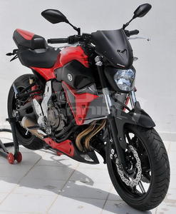 Ermax kryt motoru Yamaha MT-07 2014-2015, 3-dílný,r.v. 2014 red/satin black - 2