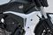 Ermax kryty chladiče Yamaha MT-07 2014-2015, white(BWC1)/satin black - 2/5