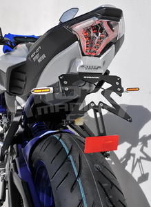 Ermax zadní blatník s krytem řetězu Yamaha MT-07 2014-2015, satin blue/satin black (for race blue) - 2