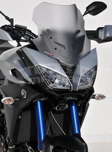 Ermax Sport plexi 35cm - Yamaha MT-09 Tracer 2015, černé neprůhledné - 2