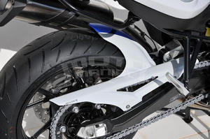Ermax zadní blatník s krytem řetězu - BMW F 800 R 2015, satin blue (racing blue metallic matt)/black satin (black satin gloss) - 2