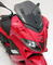 Ermax Sport plexi 45cm - Gilera Nexus 125/250 2006-2012, červené - 2/6